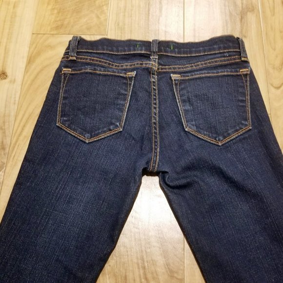 J Brand the deal skinny Straight Leg Low Rise Ankle Zip Jeans 25 Womens 28x28 - Picture 9 of 16